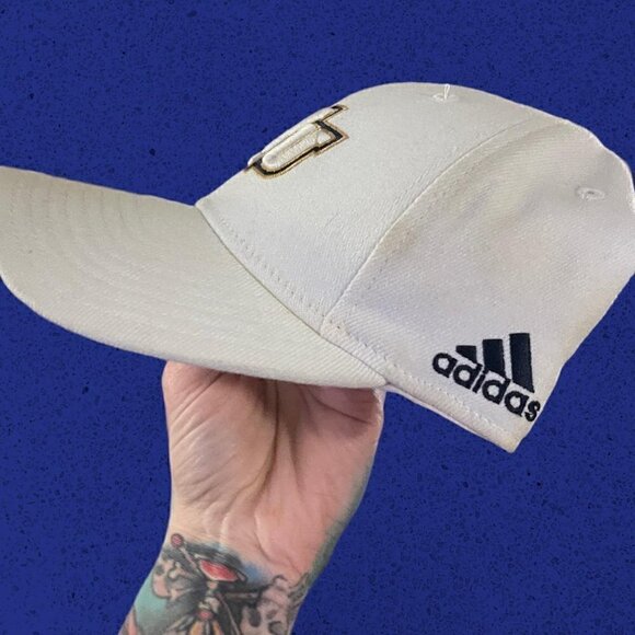 Y2k adidas college flex fit hat byu cougars - Picture 2 of 5